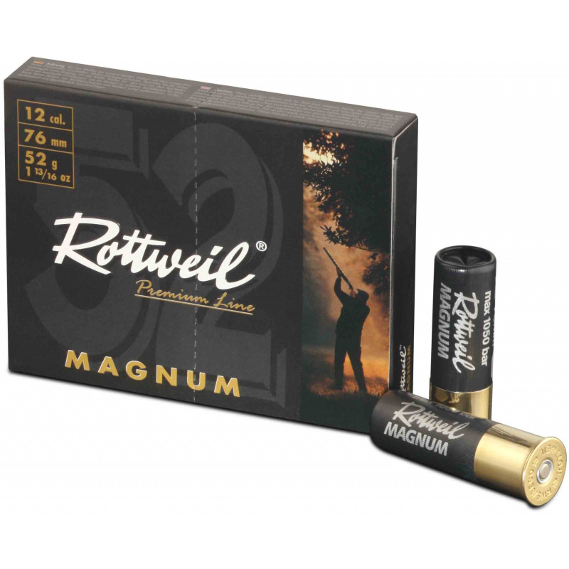 Rottweil Schrotpatronen Magnum 12/76 - 3,0 mm