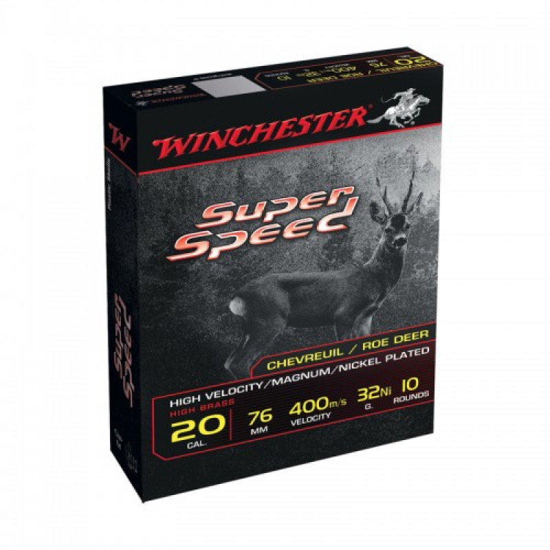 Winchester Schrotpatronen Super Speed G2 20/76 32g 2,7mm P6Ni