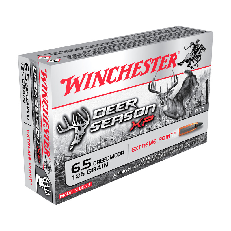 Winchester B�chsenpatronen 6,5 Creedmoor Deer Season 125gr